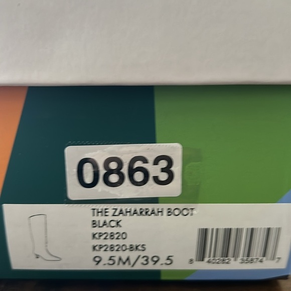 Katy Perry Zaharrah Square Toe Kitten Heel Regular Calf Boots Size 9.5 - Picture 5 of 5